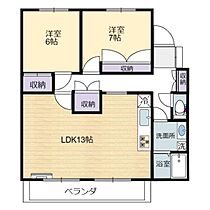 ウィスティリア　103号室 103 ｜ 埼玉県久喜市吉羽４丁目13-4（賃貸アパート2LDK・1階・60.84㎡） その2