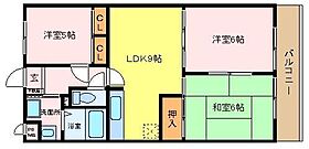 ライトパティオ上  ｜ 大阪府和泉市上町（賃貸マンション3LDK・3階・56.00㎡） その2