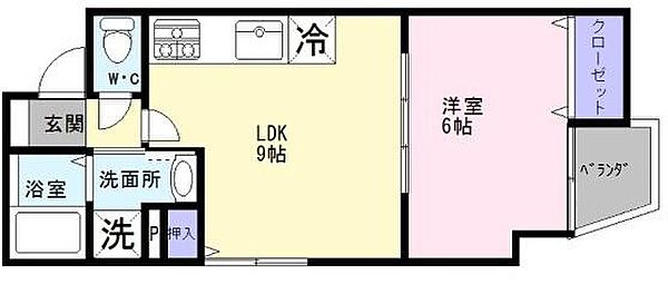 大阪府高石市羽衣１丁目(賃貸マンション1LDK・2階・35.23㎡)の写真 その2