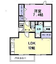 ハートベイル　A棟  ｜ 大阪府高石市綾園５丁目（賃貸マンション1LDK・1階・51.86㎡） その2