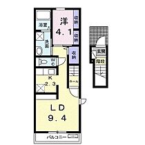 メゾンフラン  ｜ 大阪府泉大津市宮町（賃貸アパート1LDK・2階・40.09㎡） その2