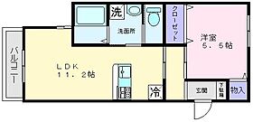 ロイヤルコート南陵町  ｜ 大阪府堺市堺区南陵町１丁（賃貸アパート1LDK・2階・43.07㎡） その2