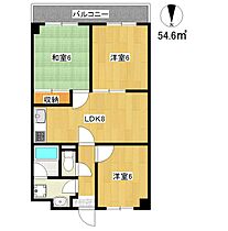 セラヴィ津久野  ｜ 大阪府堺市西区津久野町２丁（賃貸マンション3LDK・4階・54.60㎡） その2