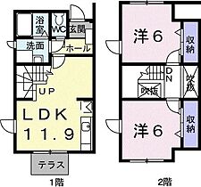 ヴェルソー  ｜ 大阪府堺市西区浜寺石津町中３丁（賃貸アパート2LDK・1階・58.17㎡） その2