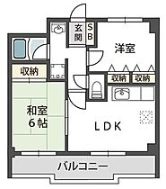 ミッシェル旭ヶ丘  ｜ 大阪府堺市堺区旭ヶ丘南町３丁（賃貸マンション2LDK・3階・46.00㎡） その2