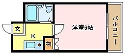 ラフォーレ助松 1階/-