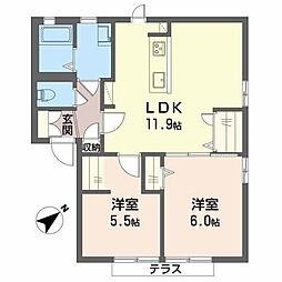 サンライフ和気　C棟 1階/-