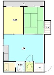 ウエストコーポ平岡 3階/-