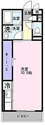 WISTERIAPLACE 1Kの間取図画像