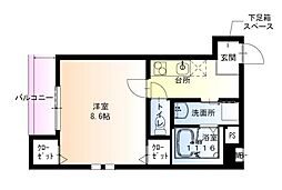 フジパレス堺石津川ノース 2階