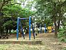 周辺：藤が丘公園まで663m、ベンチ、トイレ、すべり台、ブランコ、鉄棒、ターザンロープがあります