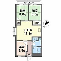 大阪府泉大津市池浦町１丁目6-33（賃貸マンション3LDK・3階・55.64㎡） その2