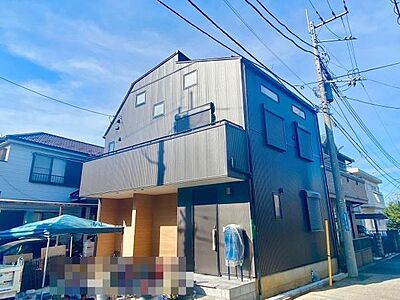 外観：建物、完成しました！