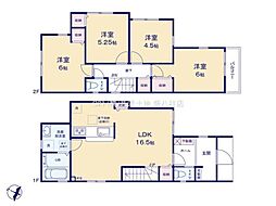 流山市富士見台1丁目 1号棟 新築戸建