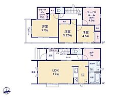 松戸市新松戸6丁目320番 2-D号棟 新築戸建