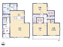 松戸市五香西19期 3号棟 新築戸建