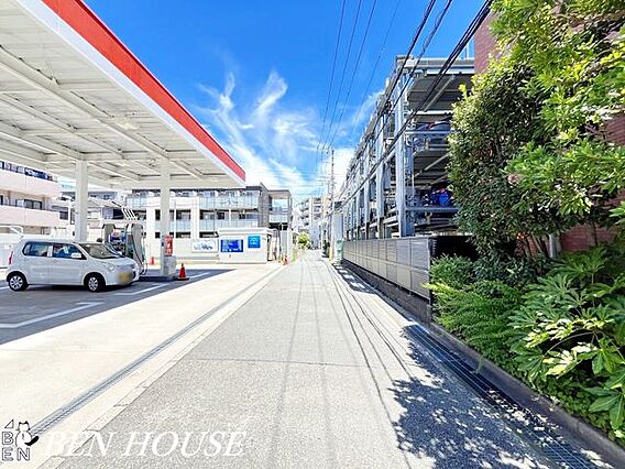 前面道路含む外...