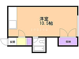 間取図画像 ワンルーム
