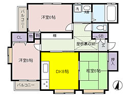 ボルネ東芦屋 2階