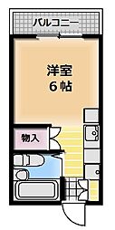 間取図画像 1K