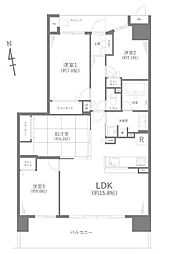 ココタウンヒルトップマリーナ 4LDKの間取図画像