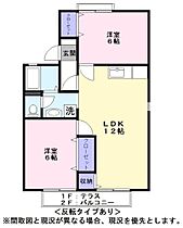 滋賀県彦根市原町（賃貸アパート2LDK・2階・53.46㎡） その2