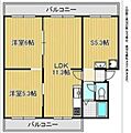 藤マンション1階5.4万円