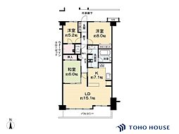 間取図画像 3LDK