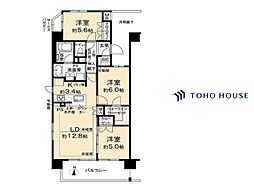 間取図画像 3LDK