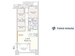 グランシティユーロレジデンス浦和 3LDKの間取図画像