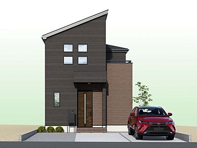 外観：SICやWICなど機能的な収納が豊富な3LDKです。