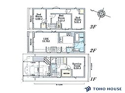 南区太田窪 02049第2 2号棟 全2棟