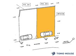 川口市鳩ヶ谷本町3丁目 B区画 全2区画