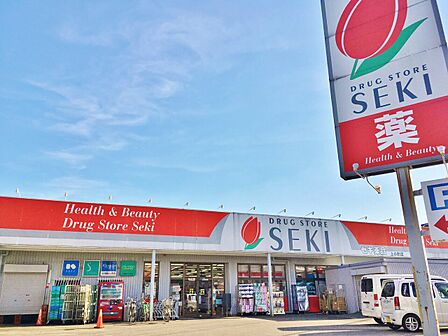 ドラッグストアセキ上小町店まで約650m
