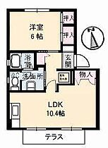 ムーンライトだいせん　Ｃ棟 106 ｜ 鳥取県米子市蚊屋317-2（賃貸アパート1LDK・1階・42.72㎡） その2