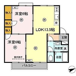 エアフォルク　A棟 A202