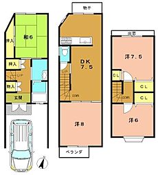 阪急京都本線 洛西口駅 バス8分 小畑公園北口下車 徒歩6分