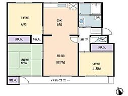 間取図画像 3LDK