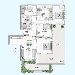 青葉の森公園通り8号棟