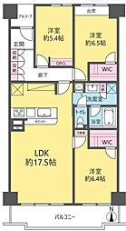 間取図画像 3LDK