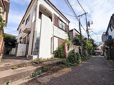 外観：土地面積：97.39平米（実測）　セットバック要4.94平米