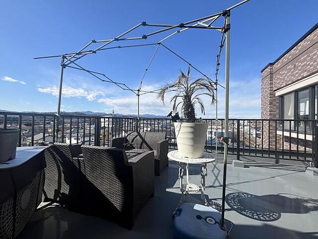 バルコニー エクセルシオール福生 5階/-