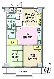 間取図画像 2SDK