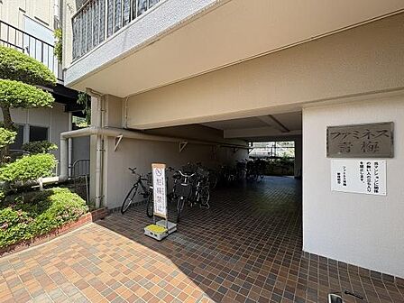 駐輪場の様子です。