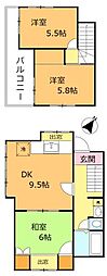 🉐敷金礼金0円！🉐中金杉5丁目戸建