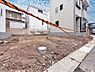 外観：～完成モデル施工例見学受付。～同社施工例の完成施工例のご見学ができますので、現地はまだ未完成ですが、現地での建物配置状況のご説明、完成時のイメージが湧くように完成しているお家へご案内します。