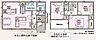 間取り：木造2階建て。3LDK。広めの洗面所。2階に洋室3室。ワイドバルコニー。