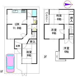 JR桜井線 京終駅 徒歩16分