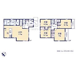 稲城市平尾2丁目新築戸建3号棟