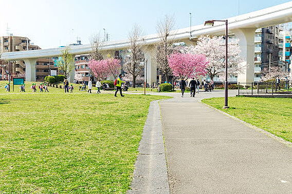 蒔田公園まで3...